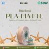 eSUN PLA Matte Rainbow Premium 3D Filament Warna Soft Lebih Kuat - CLEARANCE STOCK